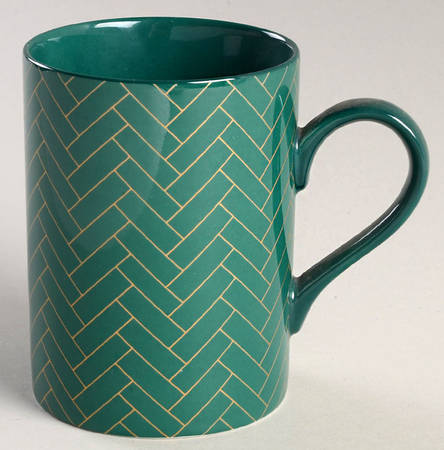 Carreaux Green Mug