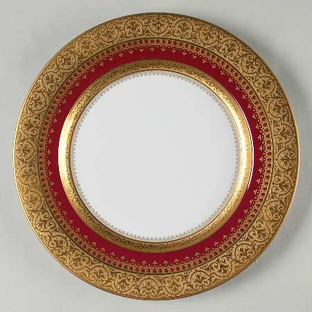 Imperial Heritage Burgundy 12" Chop Plate (Round Platter)