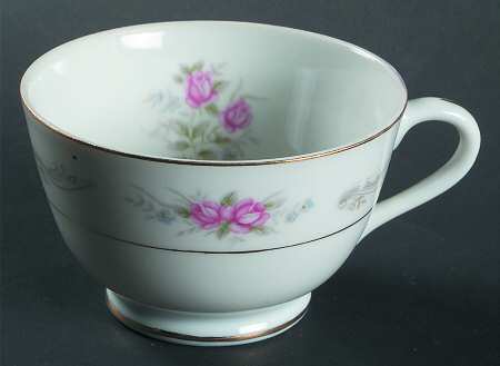 Bridal Rose Footed Cup
