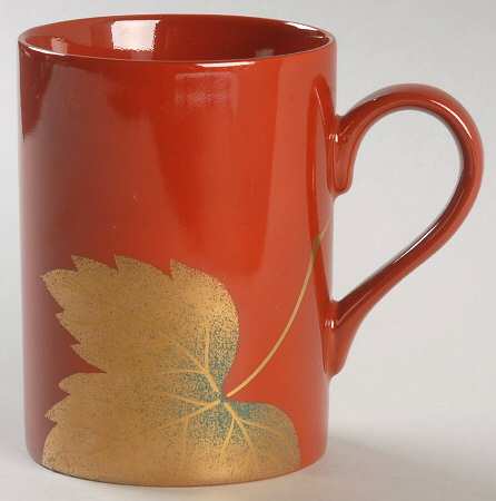 Golden Leaf Mug