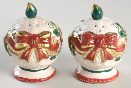 Baroque Holiday Salt & Pepper Set