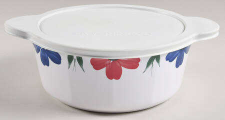 JEWFLORA 2.25 Qt Round Covered Casserole