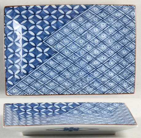 Blue Mosaic 5" Rectangular Tray