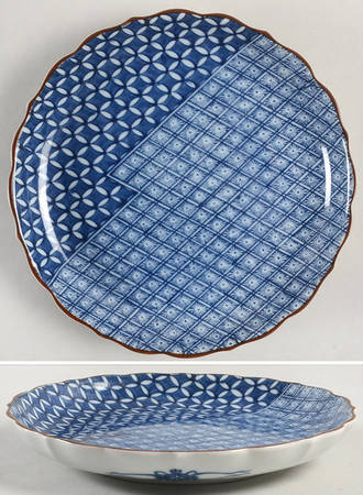 Blue Mosaic by Fitz &amp; Floyd