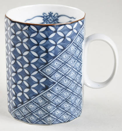 Blue Mosaic Mug