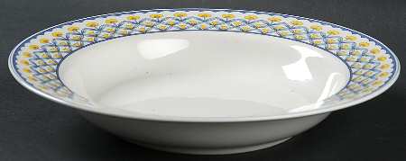 Country Cupboard Large Rim Soup Bowl