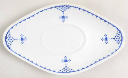 Denmark Blue Underplate for Gravy Boat