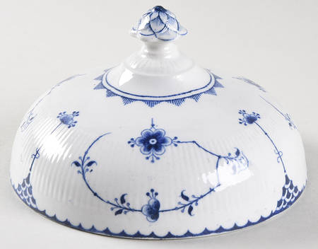 Denmark Blue Lid for Round Butter