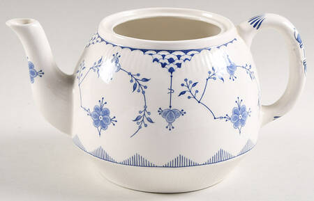 Denmark Blue Teapot No Lid