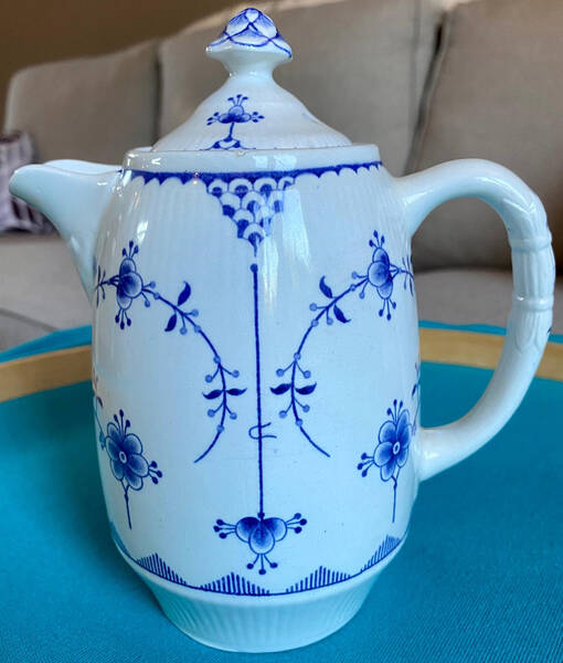 Denmark Blue Mini Coffee Pot & Lid