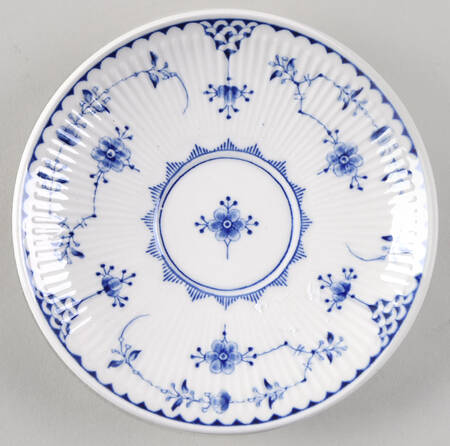 Denmark Blue Saucer for Flat Demitasse Cup