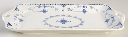 Denmark Blue Large Sandwich Tray