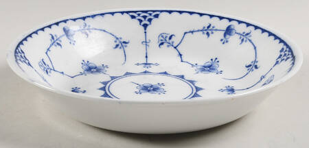 Denmark Blue Coupe Soup Bowl