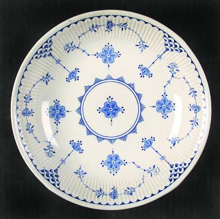 Denmark Blue Coupe Soup Bowl
