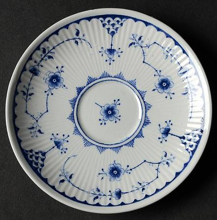 Denmark Blue Saucer for Demitasse Cup