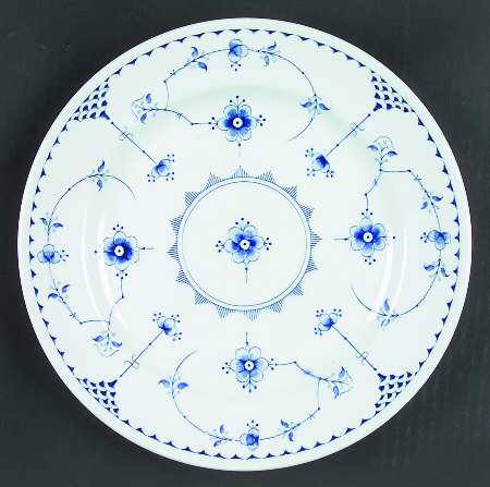 Denmark Blue Luncheon Plate