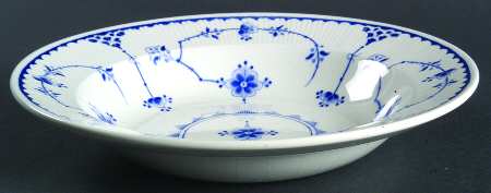 Denmark Blue Rim Soup Bowl