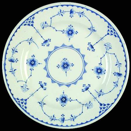Denmark Blue Dessert/Pie Plate