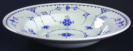 Denmark Blue Rim Soup Bowl