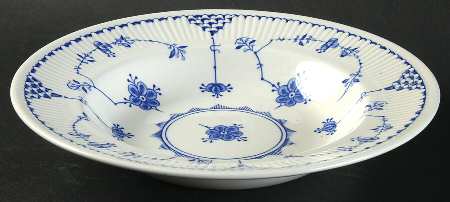 Denmark Blue Rim Soup Bowl