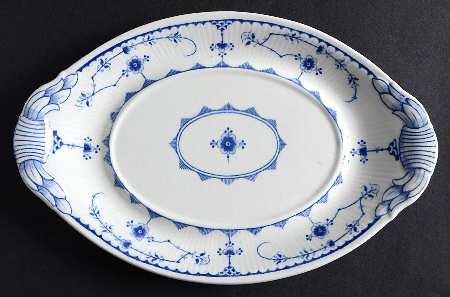 Denmark Blue Underplate for Oval Tureen