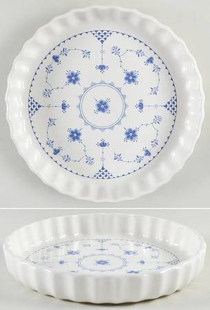 Denmark Blue 9" Quiche