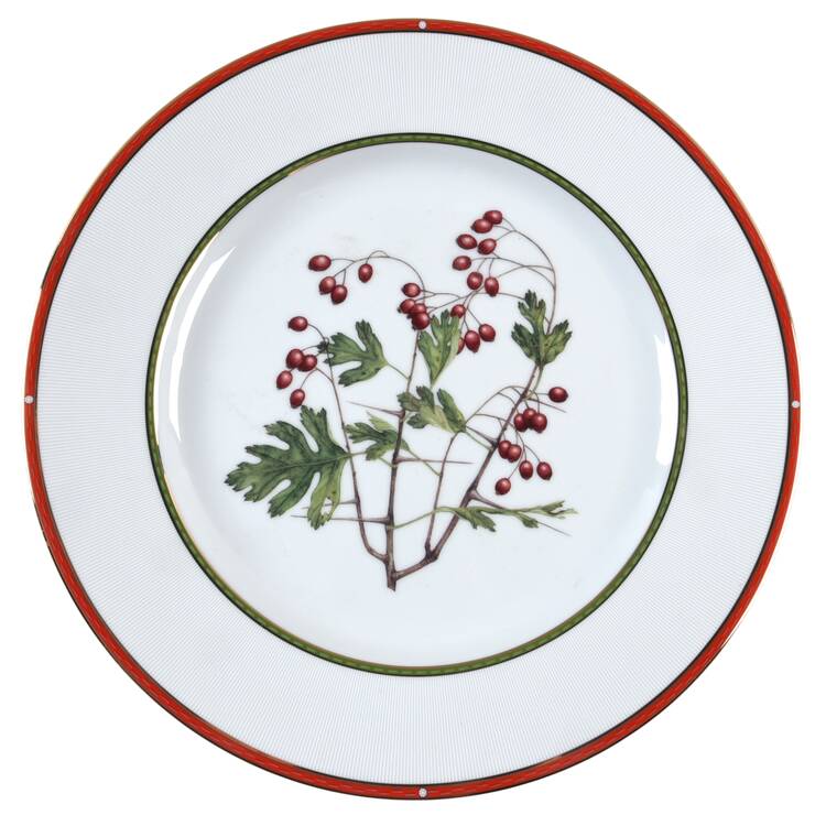 Winter Berry Collection Service Plate (Charger)
