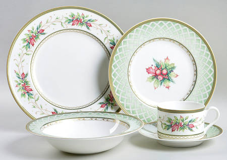 Winter Holiday 5 Piece Place Setting