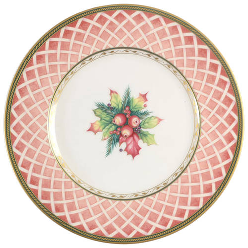 Winter Holiday Salad Plate