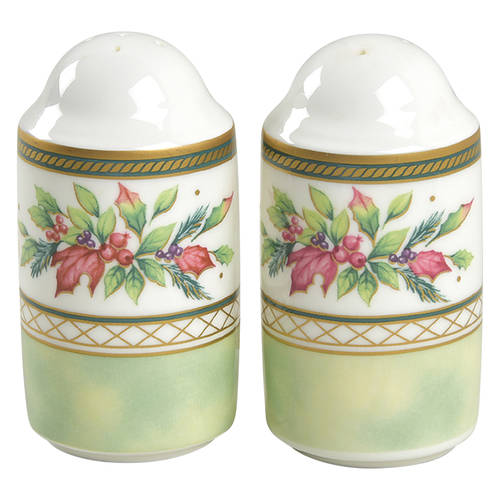 Winter Holiday Salt & Pepper Set