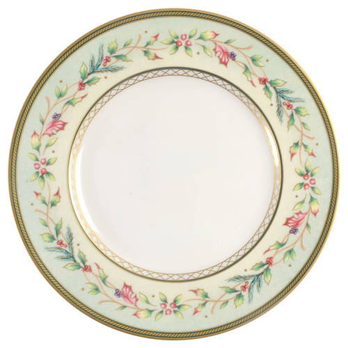 Winter Holiday Salad Plate