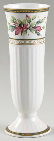 Winter Holiday Bud Vase