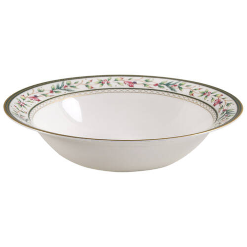 Winter Holiday 10" Round Vegetable Bowl