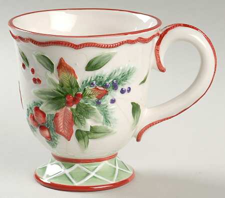 Winter Holiday Accent Mug