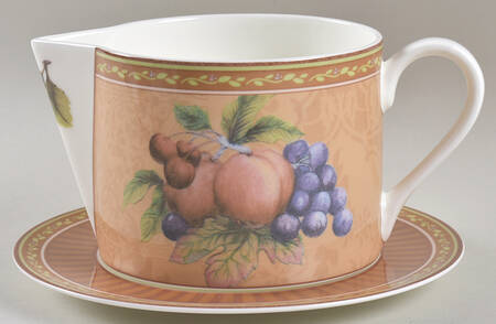 Tuscany Open Sauce Boat & Underplate