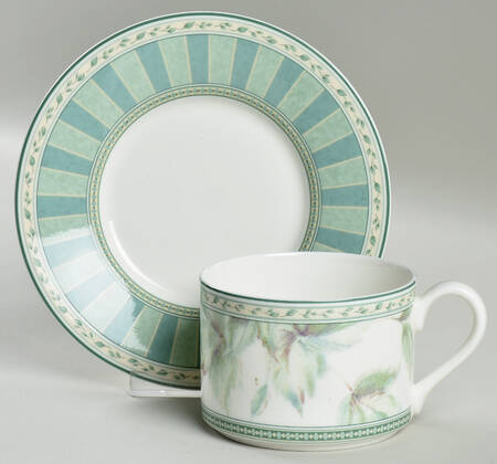Monterey Flat Cup & Saucer Set
