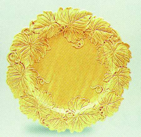 Summer Wheat Chop Plate (Round Platter)
