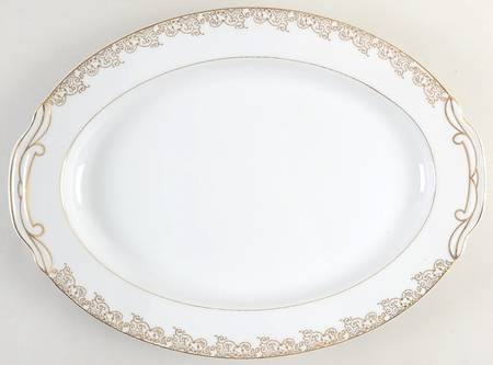 FUK20 16" Oval Serving Platter