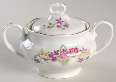 Sunrise Sugar Bowl & Lid