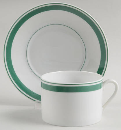 Bistro Flat Cup & Saucer Set by Fitz & Floyd