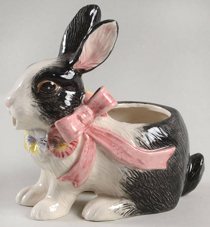 Pansy Parade Figural Creamer