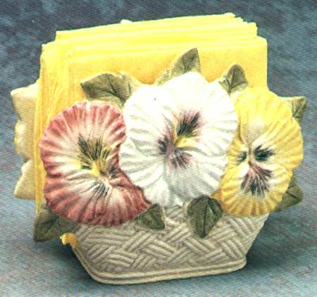Pansy Parade Napkin Holder