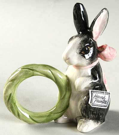 Pansy Parade Napkin Ring