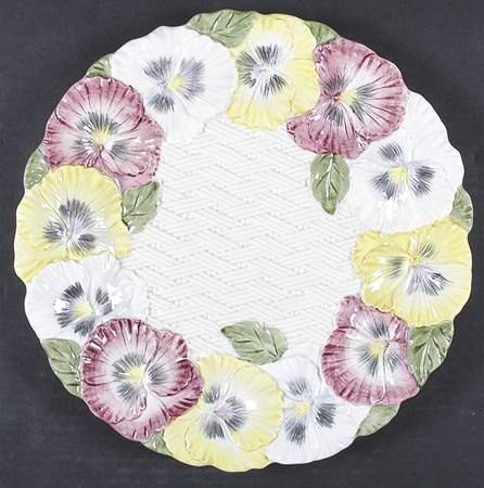 Pansy Parade Service Plate (Charger)
