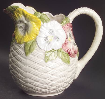 Pansy Parade 96 Oz Pitcher