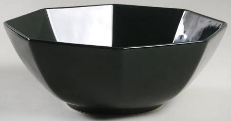 Total Color Spectrum Hunter Green 8" Octagonal Vegetable Bowl