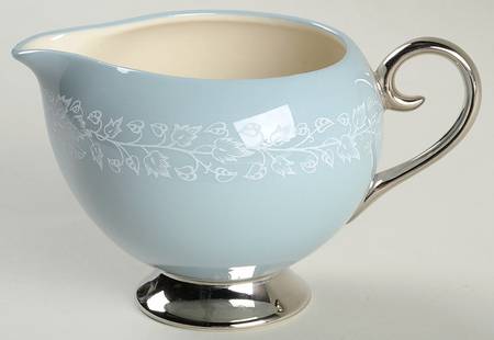 Brocade Strata Blue Creamer