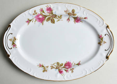 Royal Rose 12" Oval Serving Platter