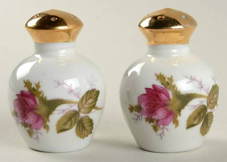 Royal Rose Salt & Pepper Set