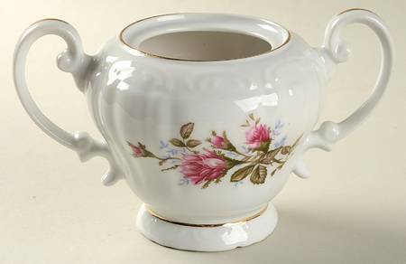 Royal Rose Sugar Bowl No Lid